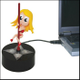 Illustration for article titled USB Pole Dancer V2 Performs As You Type